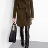 Joseph Lisa Long Double Face Cashmere Belted Coat in Brown - Lyst