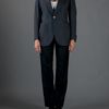 Junya Watanabe Wide Leg Tailored Trouser in Black - Lyst
