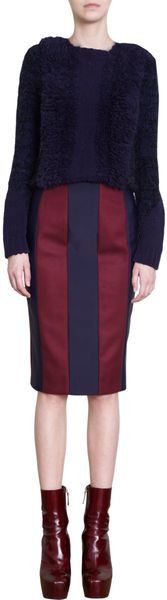 Kenzo Micro Jacquard Plated Skirt in Multicolor (multi) - Lyst