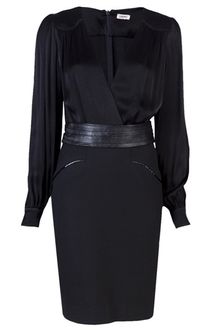 L'Agence Belted Dress - Lyst