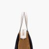 Marc By Marc Jacobs Large Black Cream Satchel in Black - Lyst
