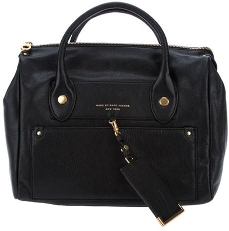 Marc By Marc Jacobs Leather Bag in Black - Lyst