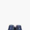 Marc Jacobs Navy Leather Sneakers in Blue for Men (navy) - Lyst