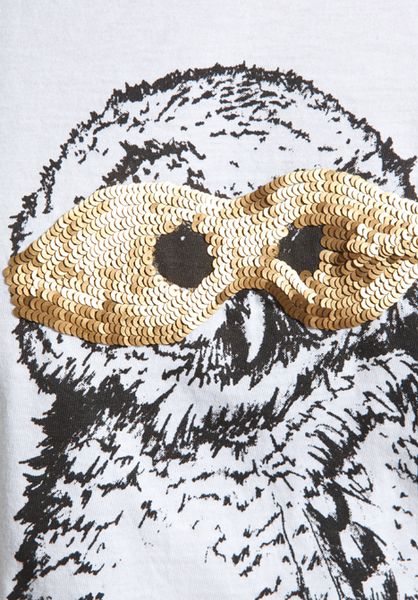 sequin owl