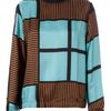 Marni Patterned Blouse in Blue - Lyst