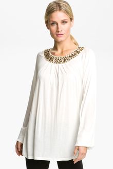 Michael by Michael Kors Beaded Aline Tunic - Lyst