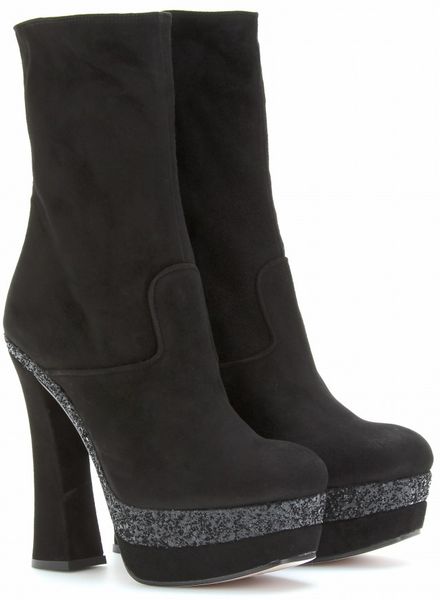 wide fit sparkly boots