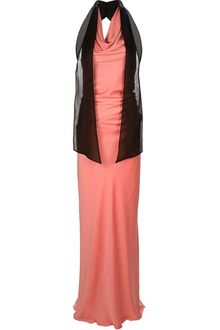 Moschino Cheap & Chic Halterneck Ball Gown - Lyst