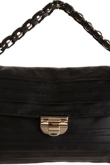 Nina Ricci Liane Large Pleated Braid Handle Pouchette - Lyst