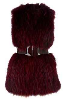 P.a.r.o.s.h. Raccoon Fur Gilet - Lyst