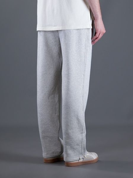 gray sweat pants