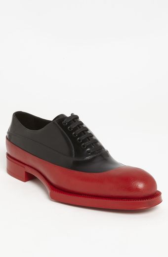Prada Rubber Tipped Oxford - Lyst