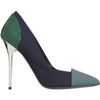 Proenza Schouler Combo Pointed Toe Pump in Silver - Lyst