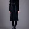 Rick Owens Belttie Coat in Black - Lyst
