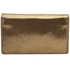 Rochas Double Flap Clutch in Gold - Lyst