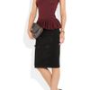 Stella Mccartney Embossed Stretch Jersey Pencil Skirt in Black - Lyst