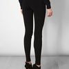 Stella Mccartney Knit Leggings with Ridged Knee Patches in Black - Lyst