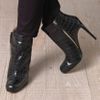 Stella Mccartney Elson Boots in Black (gold) - Lyst