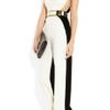 Stella Mccartney Anna Stretch Cady and Velvet Jumpsuit in White - Lyst