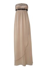 Tfnc Maxi Sequin Bandeau Dress