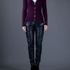Tory Burch Cardigan in Purple - Lyst