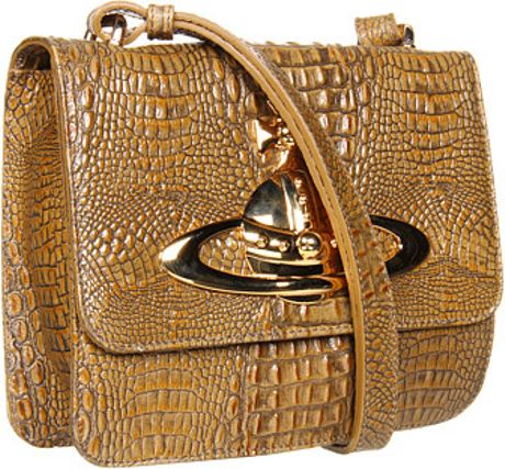 Vivienne Westwood Classic Orb Coconut Honey Bag in Brown (m) - Lyst