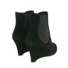 Yves Saint Laurent Boots in Black Suede in Black - Lyst