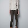Zara Openwork Jumper with Diamante On Shoulders in Beige (pink) - Lyst