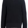 Acne Crewneck Sweater in Black for Men - Lyst