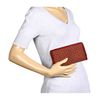 Alexander Mcqueen Continental Zip Wallet in Red (b) - Lyst