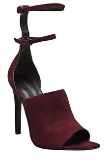 Alexander Wang Nikola Suede Strappy Mule - Lyst