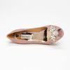 Badgley Mischka Monique Pump in Pink (rose gold) - Lyst