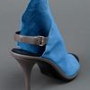 Balenciaga Sling Back Sandal in Blue - Lyst