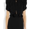 Burberry Prorsum Velvet Bow Belt in Black - Lyst