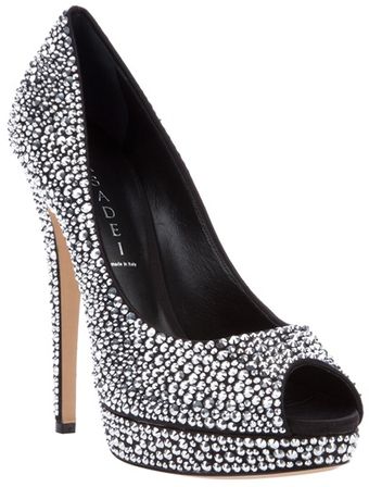 Casadei Diamanté Pump - Lyst