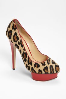 Charlotte Olympia Leopard Pump - Lyst