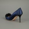 Charlotte Olympia Desiree Court Shoe in Blue (midnight) - Lyst