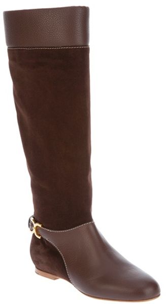 Chloé Buckled Boot - Lyst