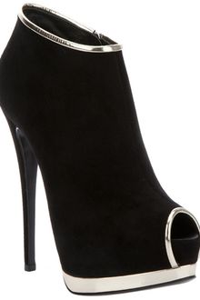 Giuseppe Zanotti Peep Toe Shoe Boot - Lyst