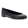Giuseppe Zanotti Studded Ballet Pump in Black - Lyst