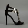 Giuseppe Zanotti Tbar Spiked Sandal in Black - Lyst