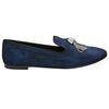 Giuseppe Zanotti Dalia Suede Slipper in Blue (navy) - Lyst