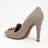 Gucci Mischa Loafer Pump in Gray (beige) - Lyst