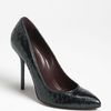 Gucci Genuine Python Pump in Green - Lyst