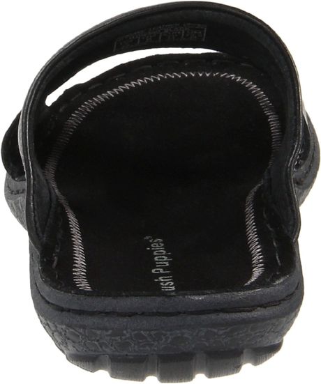 Hush Puppies® Hush Puppies Mens Decode Slide Sandal in Black for Men ... Hush Puppies® Hush Puppies Mens Decode Slide Sandal in Black for Men ...