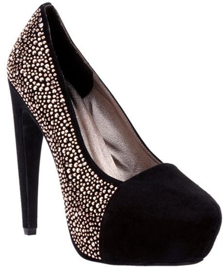 Jeffrey Campbell Studded Platform Pump in Black - Lyst