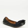 Lanvin 10th Anniversary Grosgrain Bow Ballet Flat in Black - Lyst