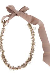 Lanvin Strand Beaded Necklace