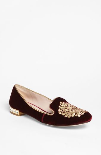 Miu Miu Crest Moccasin - Lyst