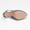 Prada Slingback Bootie in Gray (grey) - Lyst